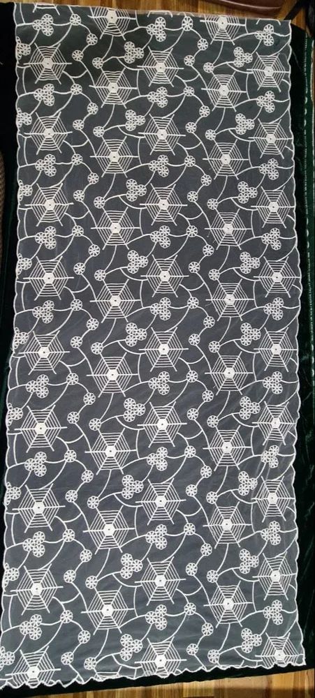 Net Embroidery Dupatta