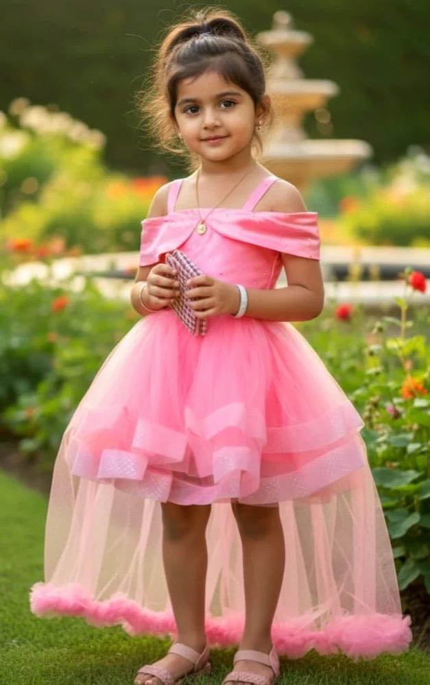 Kids Girls Party Wear Dress