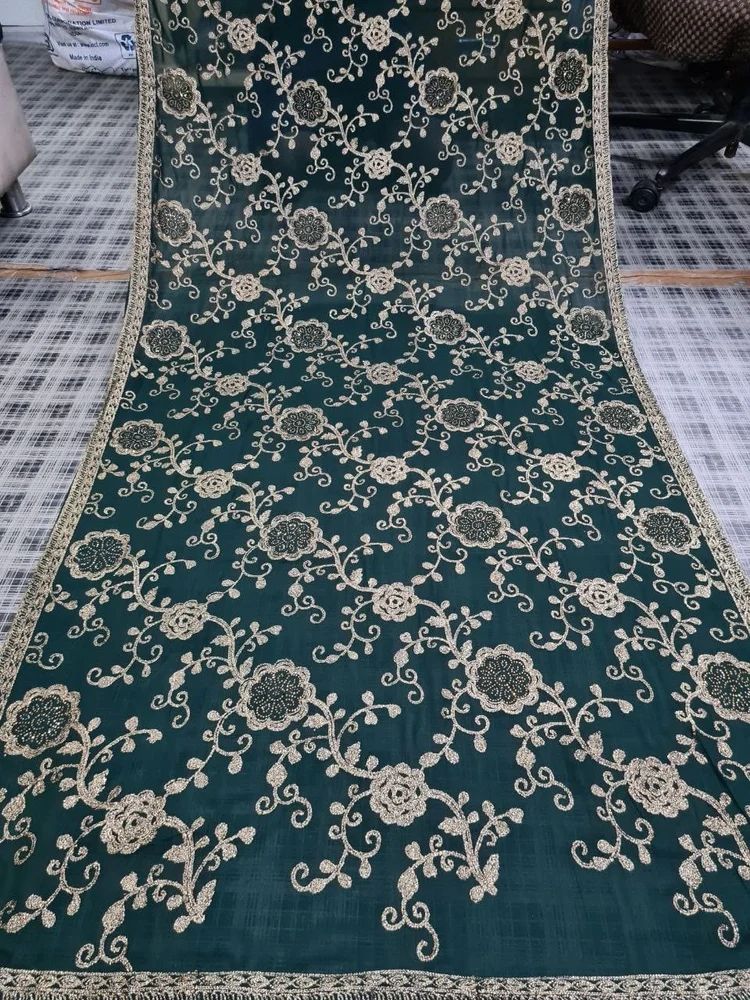 Embroidery Dupatta And Fabrics