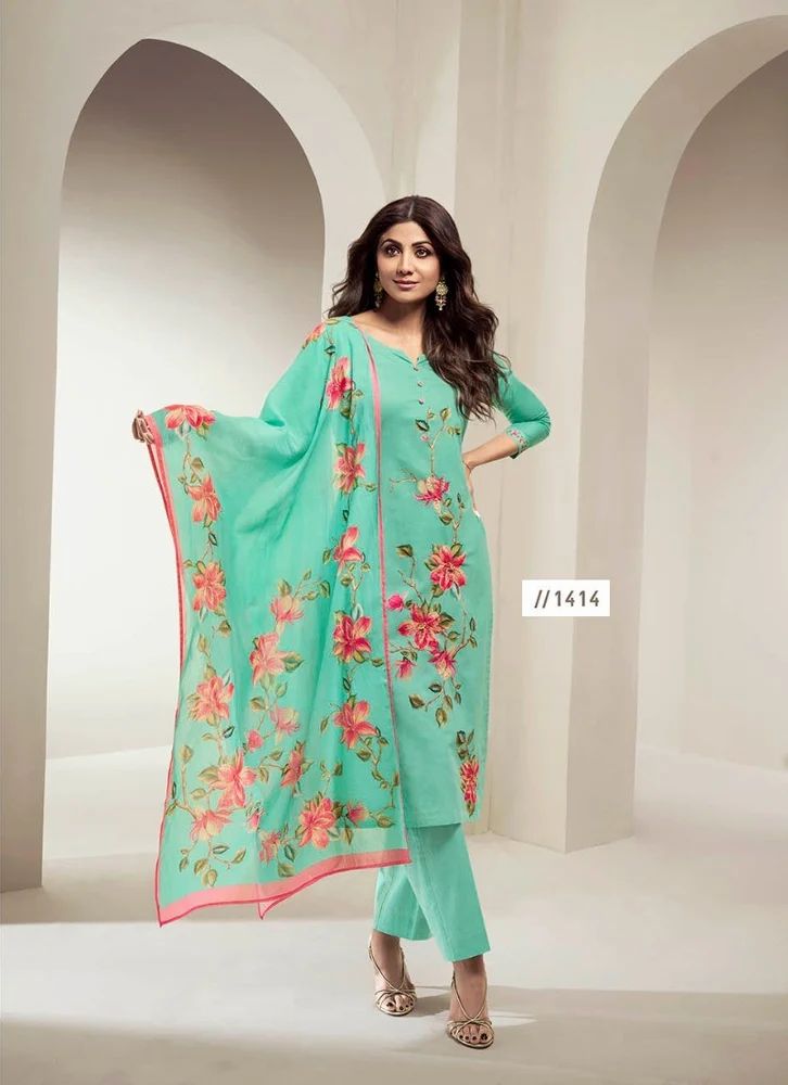 Pure cotton digital print suits