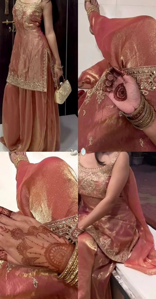 Ladies Designer Palazzo Suit with dupatta