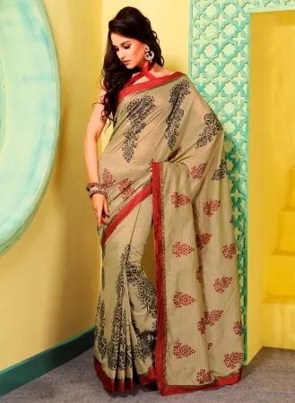 Raw Silk Saree (MUM0040475)