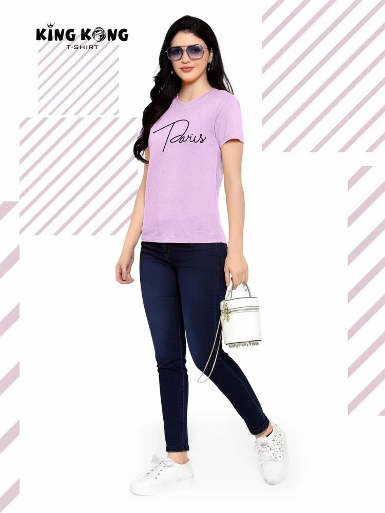 Girls Printed T Shirt