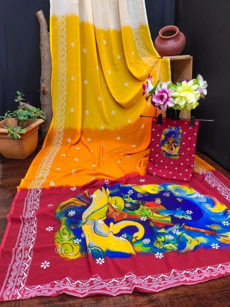 Devi Georgette Handwork Saree