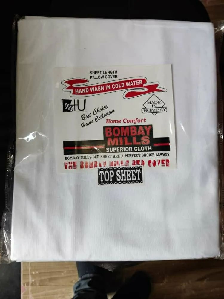 Hospital White Bed Sheet
