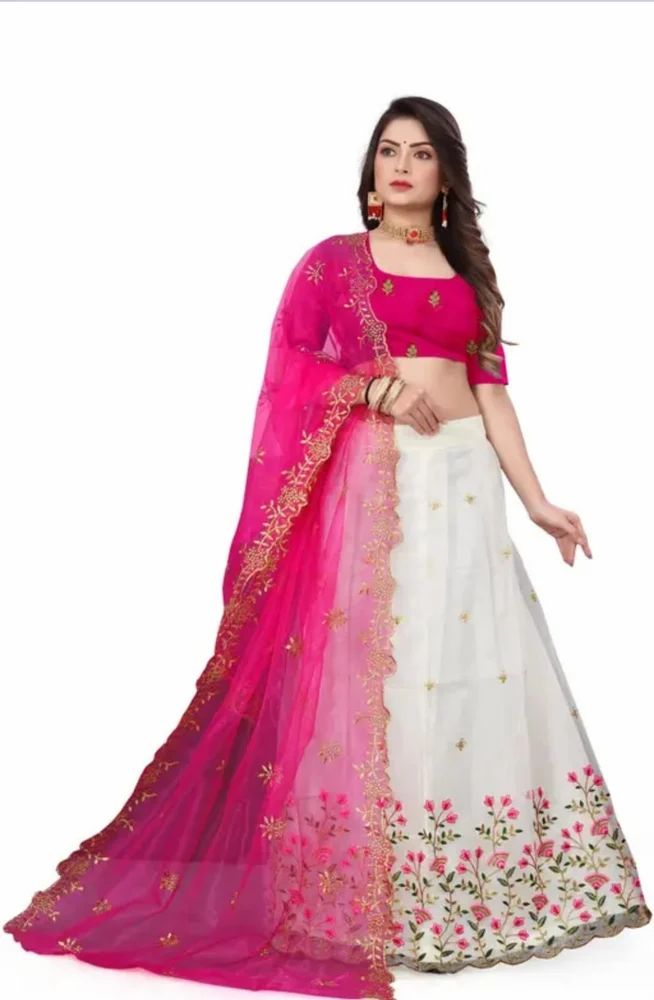 Designer Net Lehenga