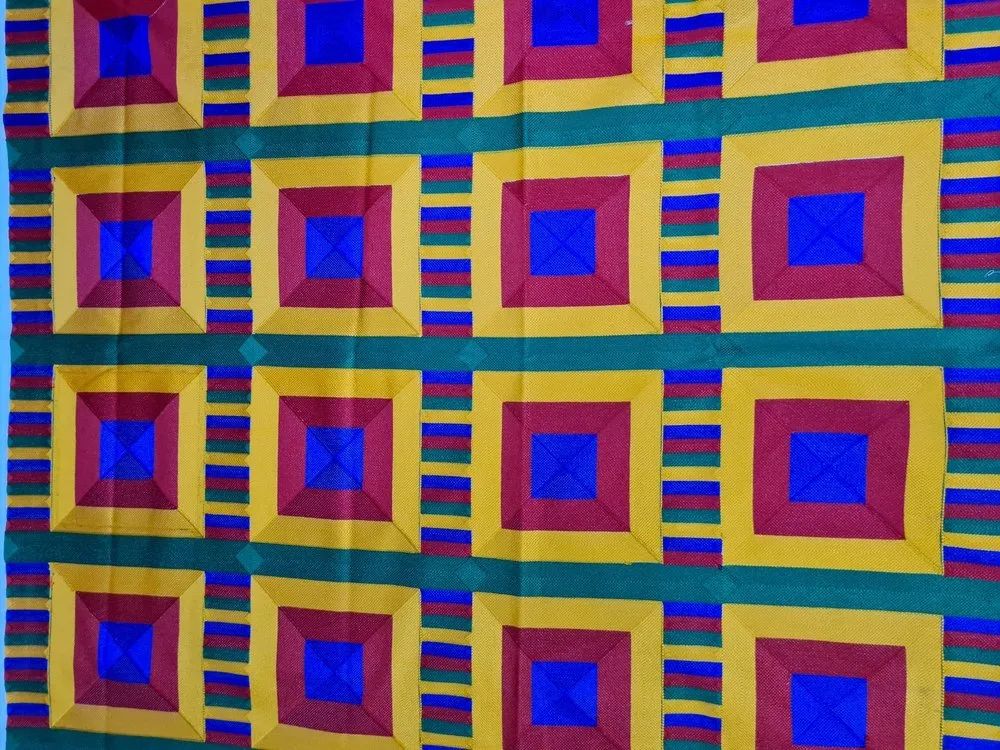 African Embroidery Fabric
