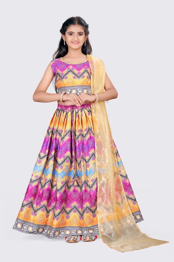 Kids Girls Lehenga Choli