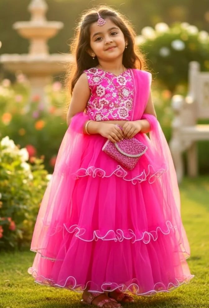 Kids Girls Lehenga Choli