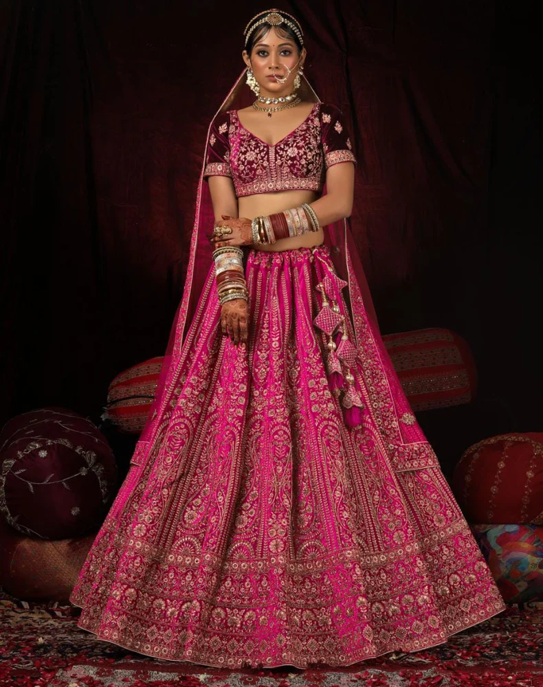Double Dupatta Lehenga