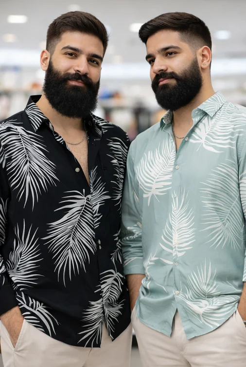 Printed Mens Shirt
