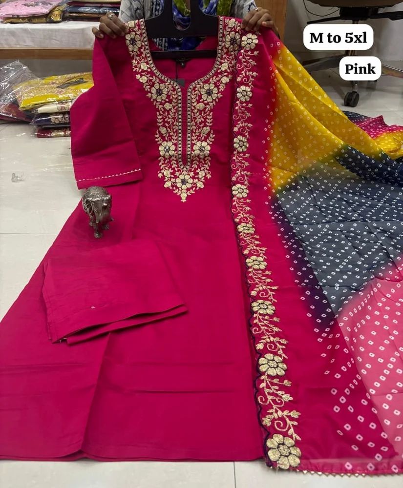 Ghota Pati Embridery Suit