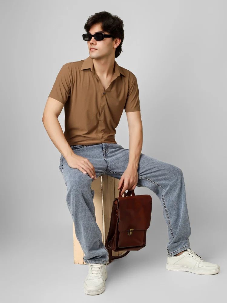 STICHLESS POLO TSHIRT