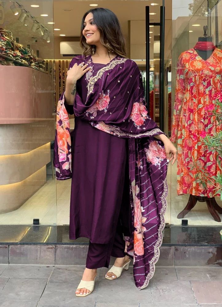 3 Peice Rayon Suit Set