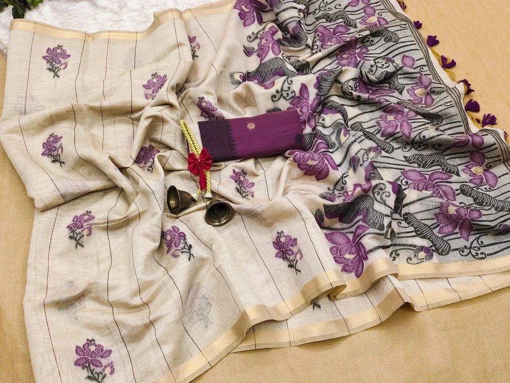 PREMIUM SOFT MUGA COTTON SAREE WITH CLASSIC COLOUR