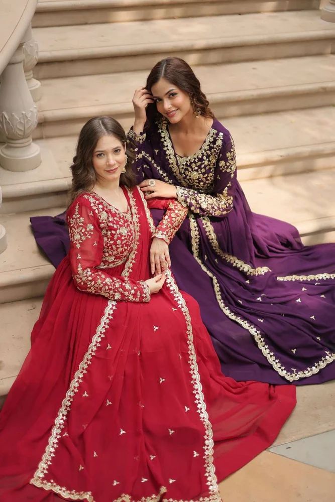 Ladies Party Wear Gown