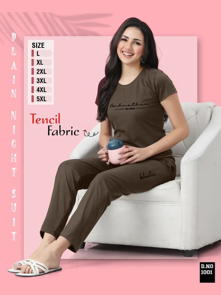 Plain Night Fabric Suit