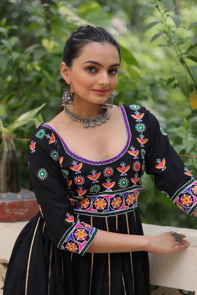 Ladies Designer Navratri Gowns
