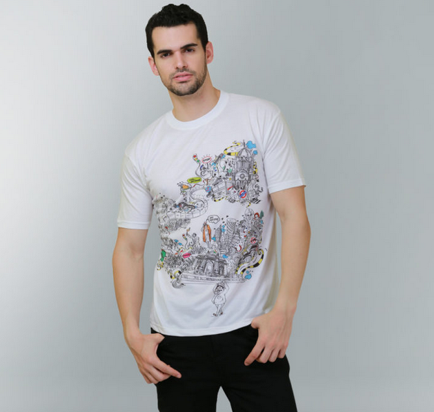 Aamchi Mumbai T Shirt- White