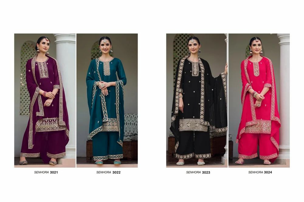 Senhora Amayra 3021 To 3024 Designer Salwar Suit Collection