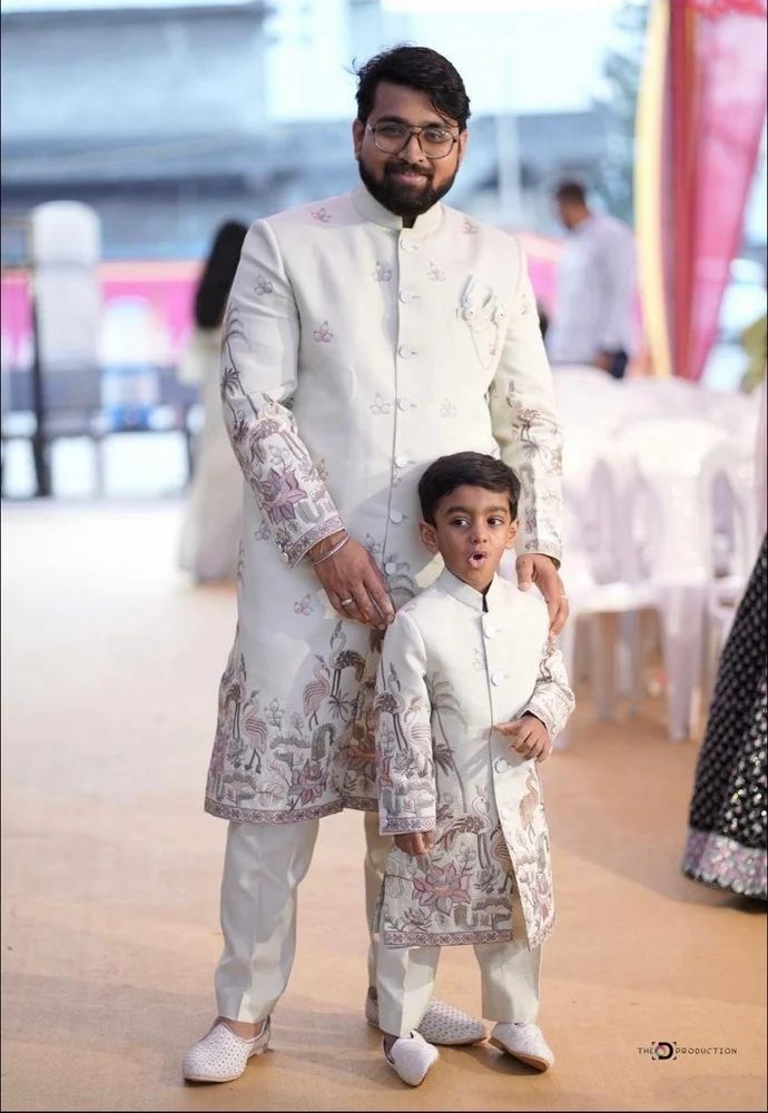 Groom Wedding Sherwani Fabric