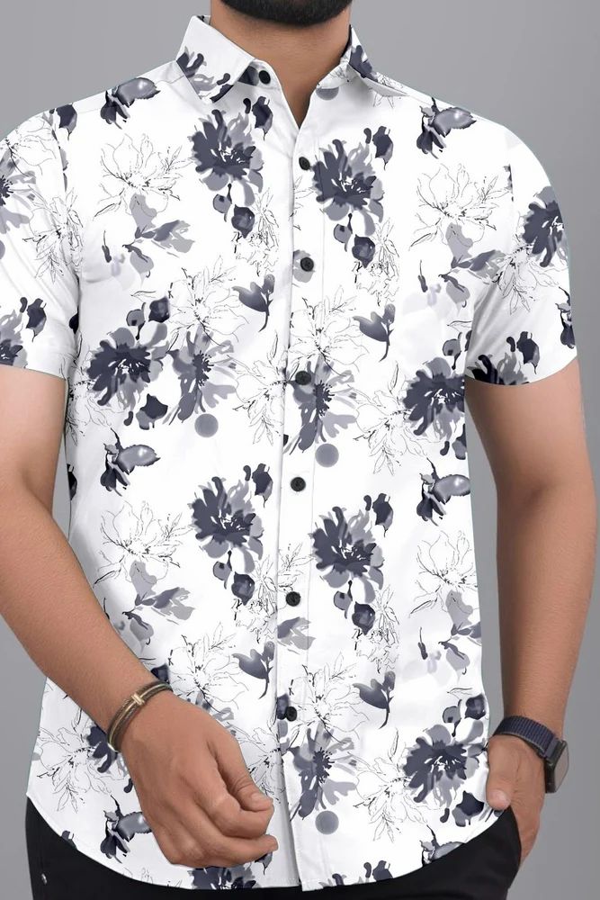 Mens Printed Casual Shirts