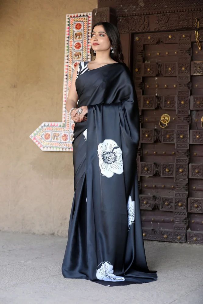 Original Japan Satin Saree