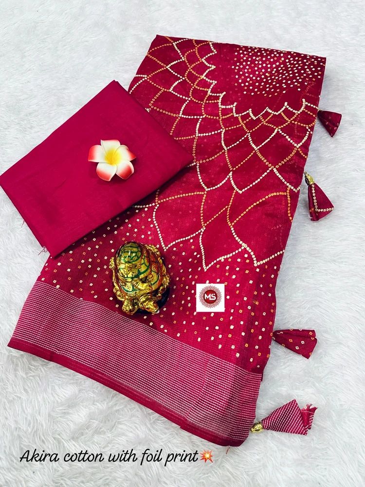 Ladies designer cotton sarees