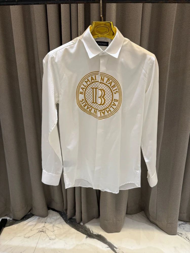 BALMAIN PARIS SHIRTS WITH BOX PACKING