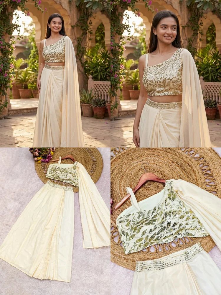 Ready To Wear Saree Dhoti Style