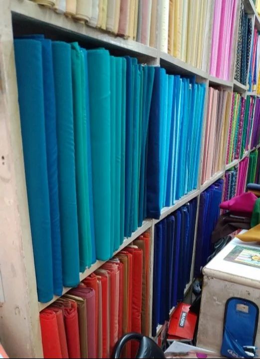 Ladies Plain Cotton Fabric
