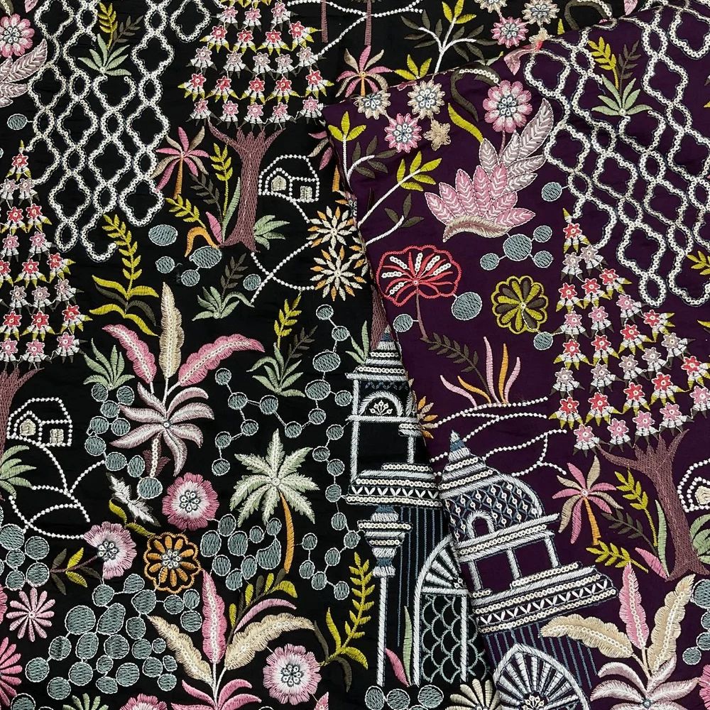 Embroidery Sherwani Fabrics