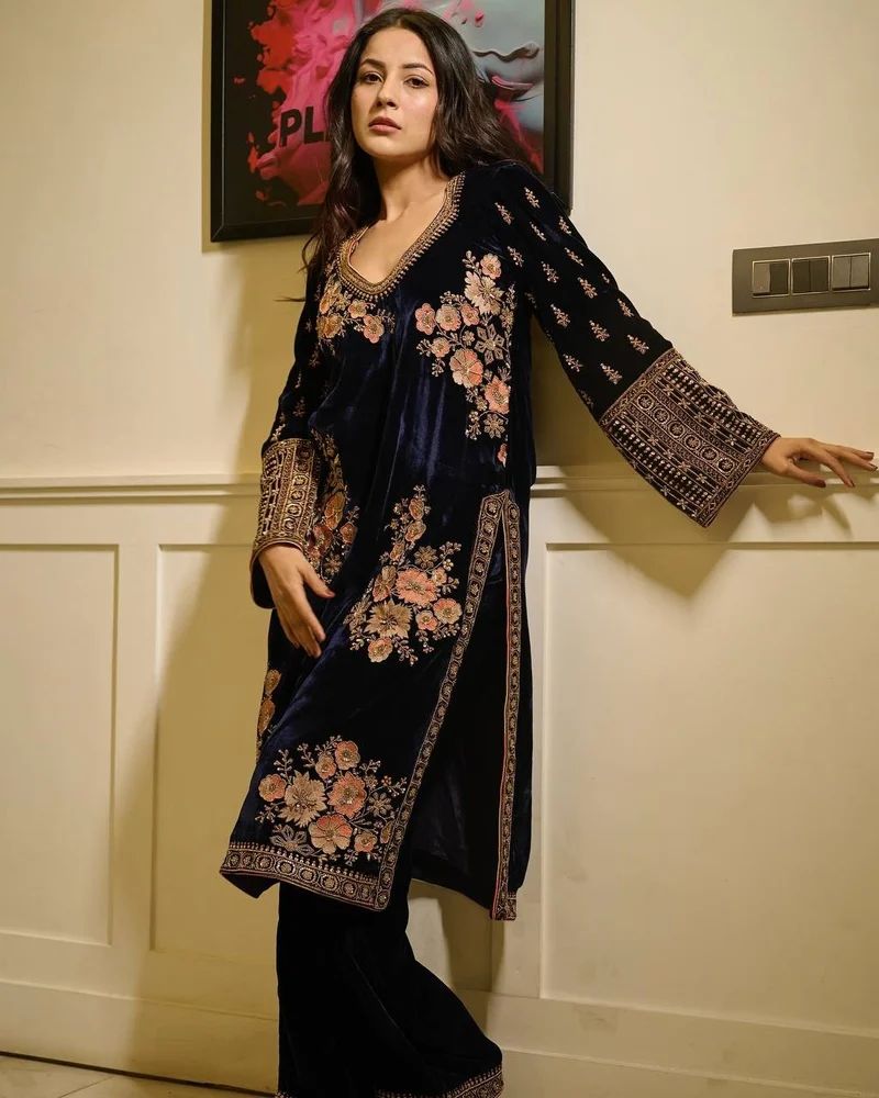 Luxury Velvet Designer Suit Set
