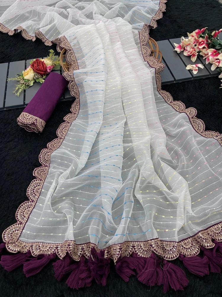 Tissue Designer Saree