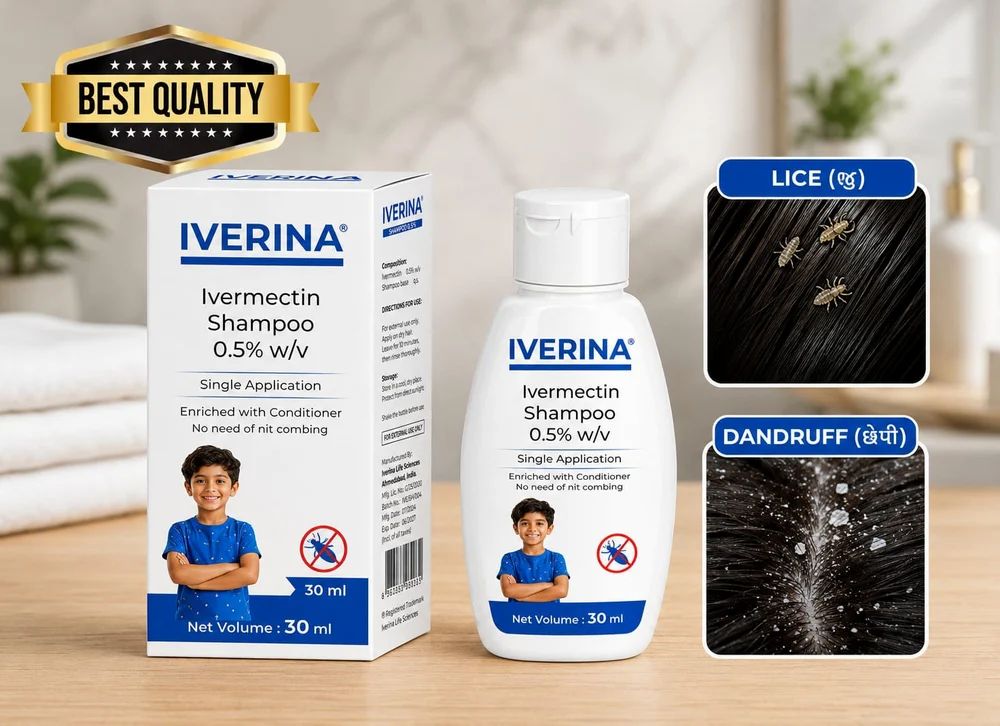 Ivermectin Shampoo For Head Lice ( IVERINA)