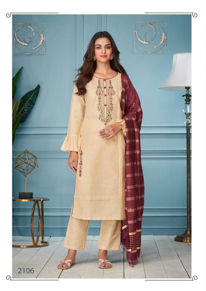 Ladies Cotton Kurti Pant Set