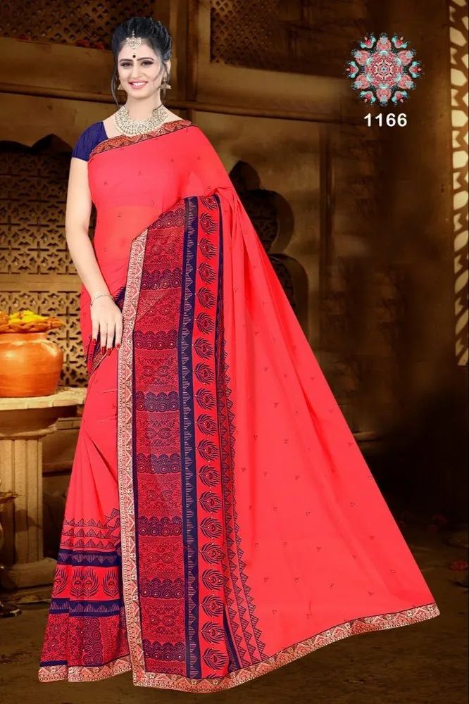 Georgette Fancy Saree