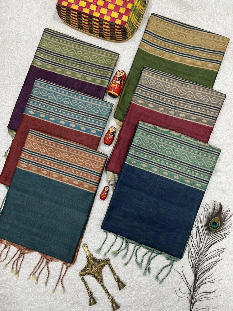 Desi Tussar Silk Saree
