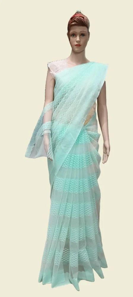 NEW PATTTERN NET  SAREE
