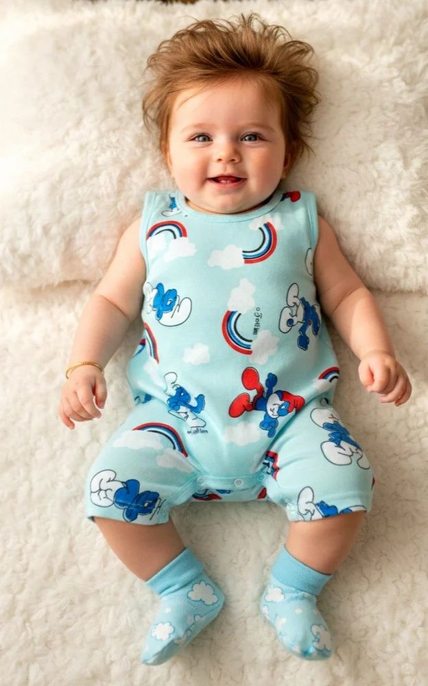 Baby Cotton Rompers