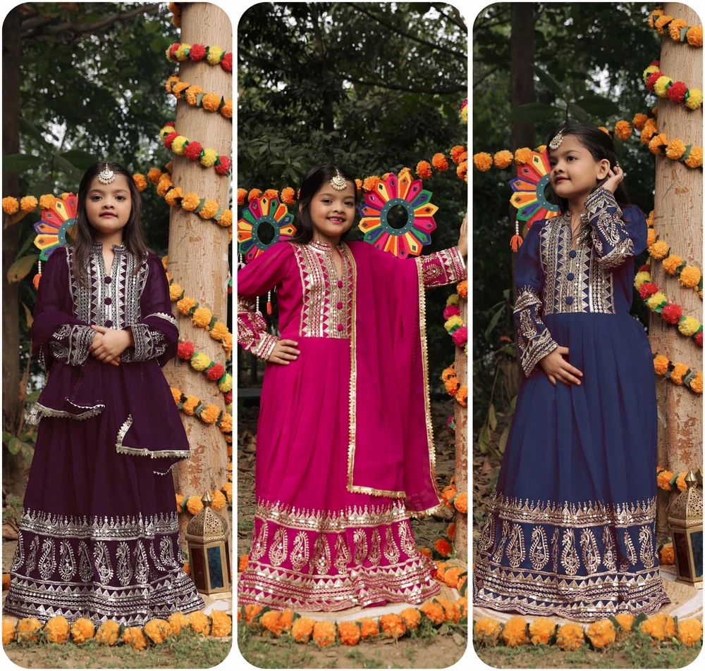 Kids Party Wear Gown