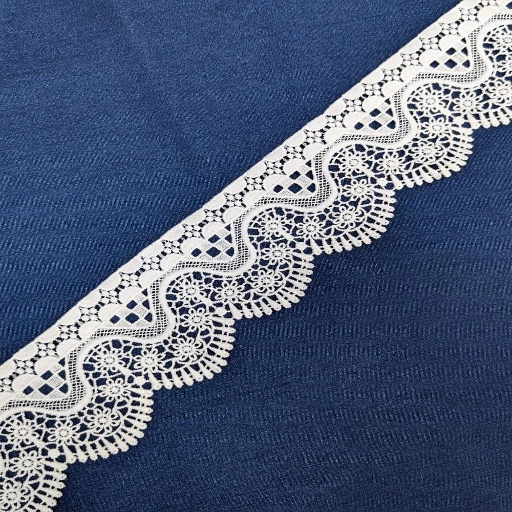 3 Inch White GPO Lace