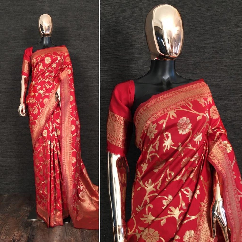 Women Banarasi Saree Sumshy