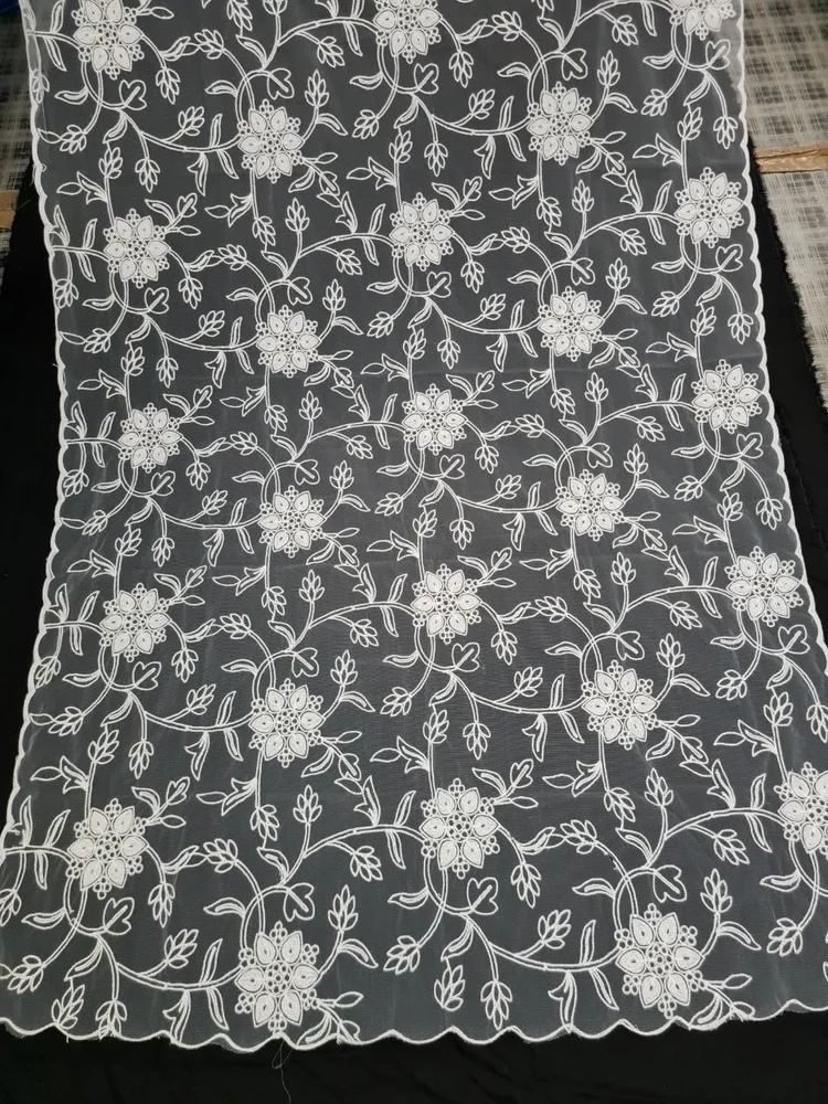 Embroidery Net Dupatta