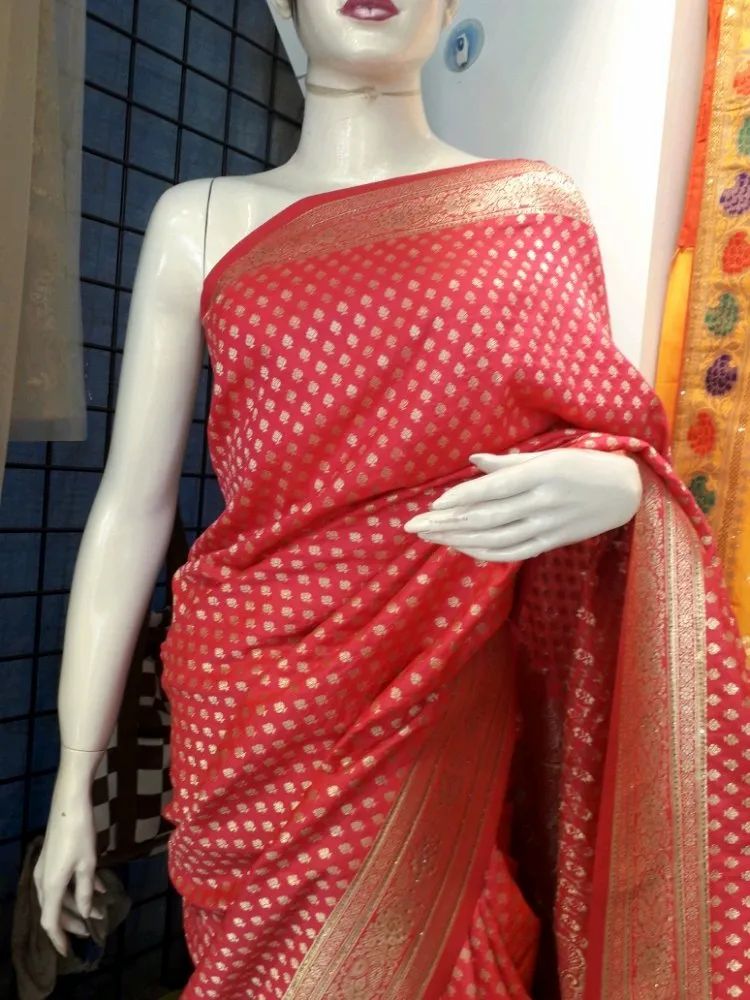 Satin Saree