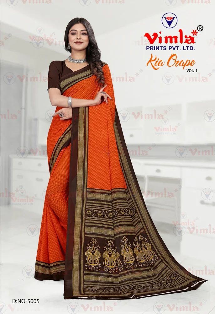 Teacher Uniform Sarees