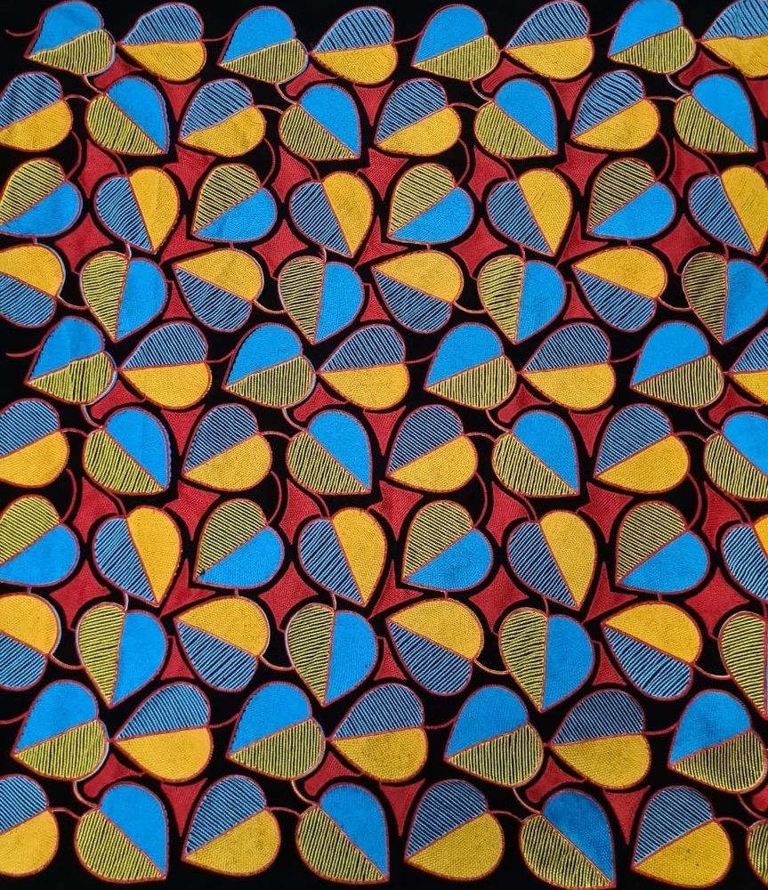 Cotton flex embroidery fabric