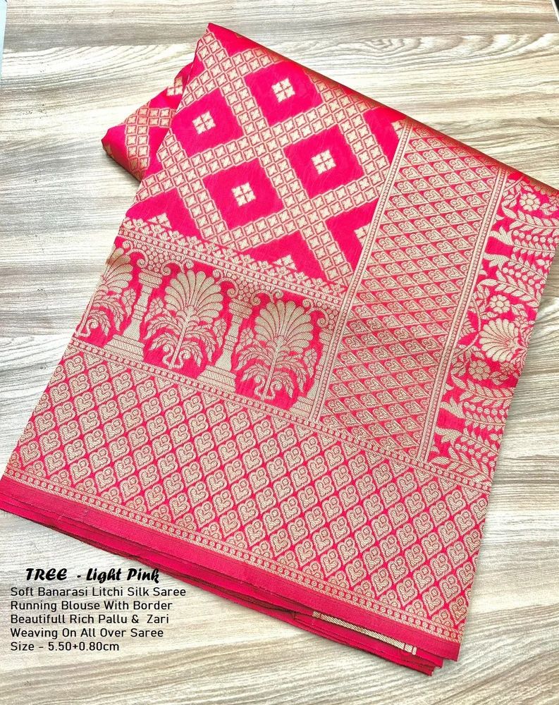 Ladies Banarasi Soft  Silk Sarees