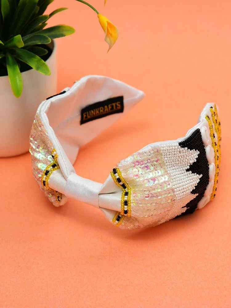 Embroidered Hair Band