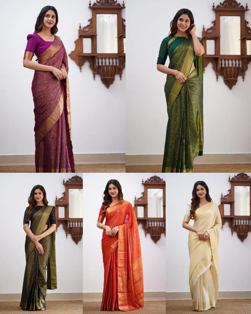 Ladies designer Silk Sarees